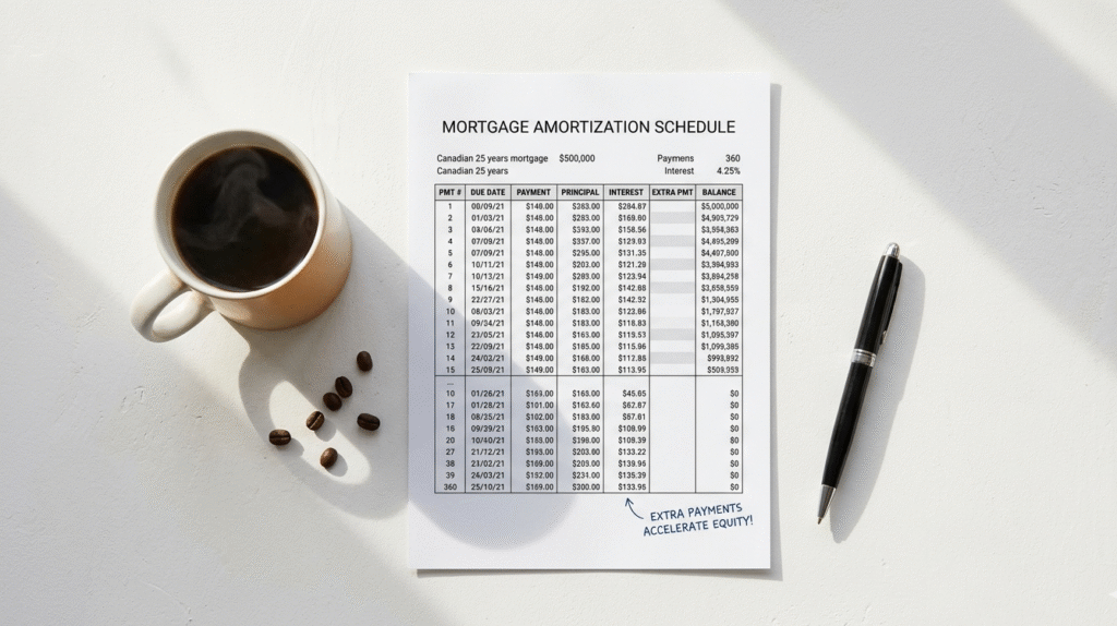 25 vs 30 year amortization